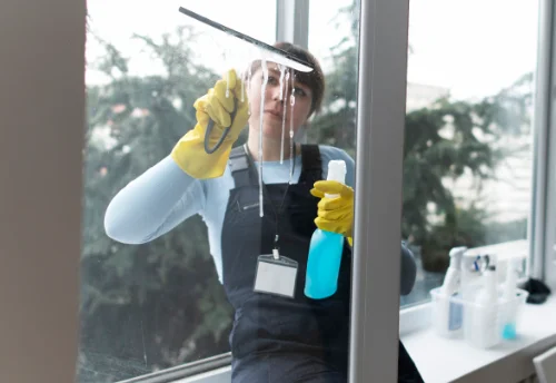 Nettoyage de vitres intérieures et extérieures à Rety